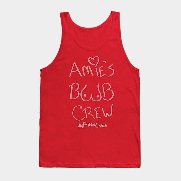 Amie's Boob Crew Tank Top by TroytlePower